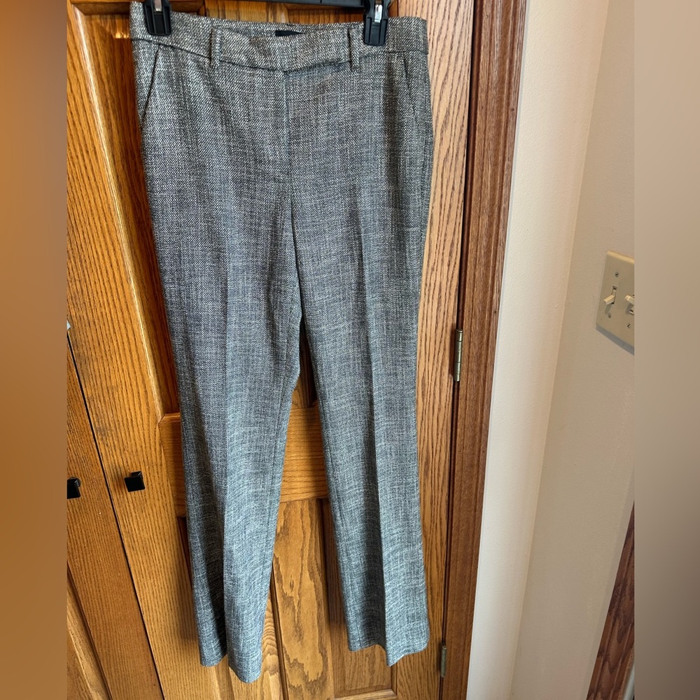 White House Black Market Tweed Pants THE BOOT Size 2 New NWOT